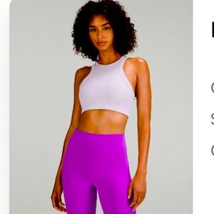 lululemon athletica  *Faint Lavender* Sports Bra
EUC